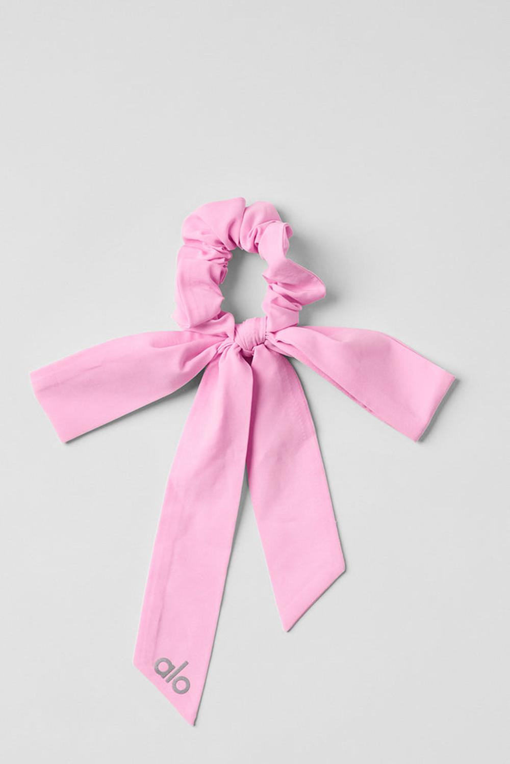 Scrunchie γυναικεια Alo Yoga Love Knots Tie ροζ | Greece  BKENU-9237