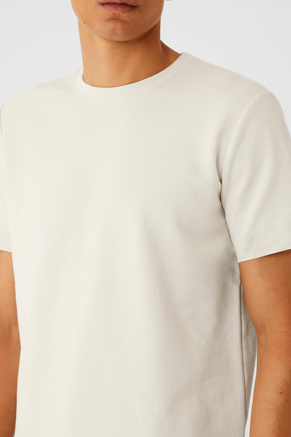 Short Sleeve ανδρικα Alo Yoga Chill Bone | Greece  IPXMC-1769