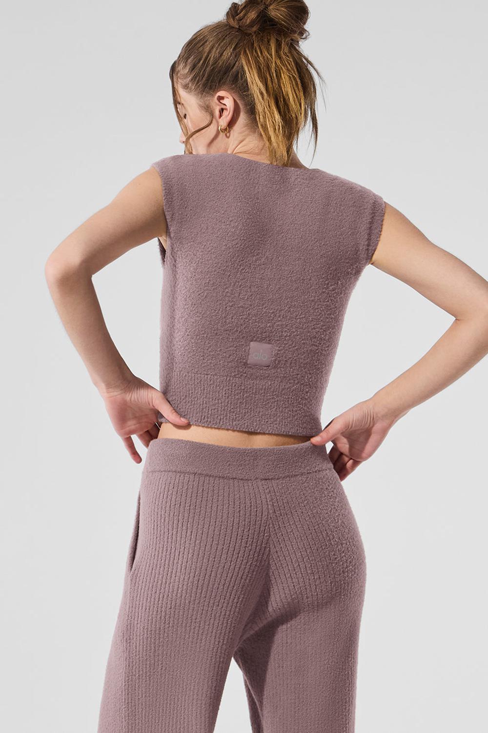 Short Sleeve γυναικεια Alo Yoga Snuggle Up Mushroom | Greece  HEFUA-0512
