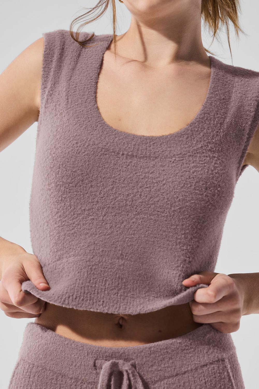 Short Sleeve γυναικεια Alo Yoga Snuggle Up Mushroom | Greece  HEFUA-0512