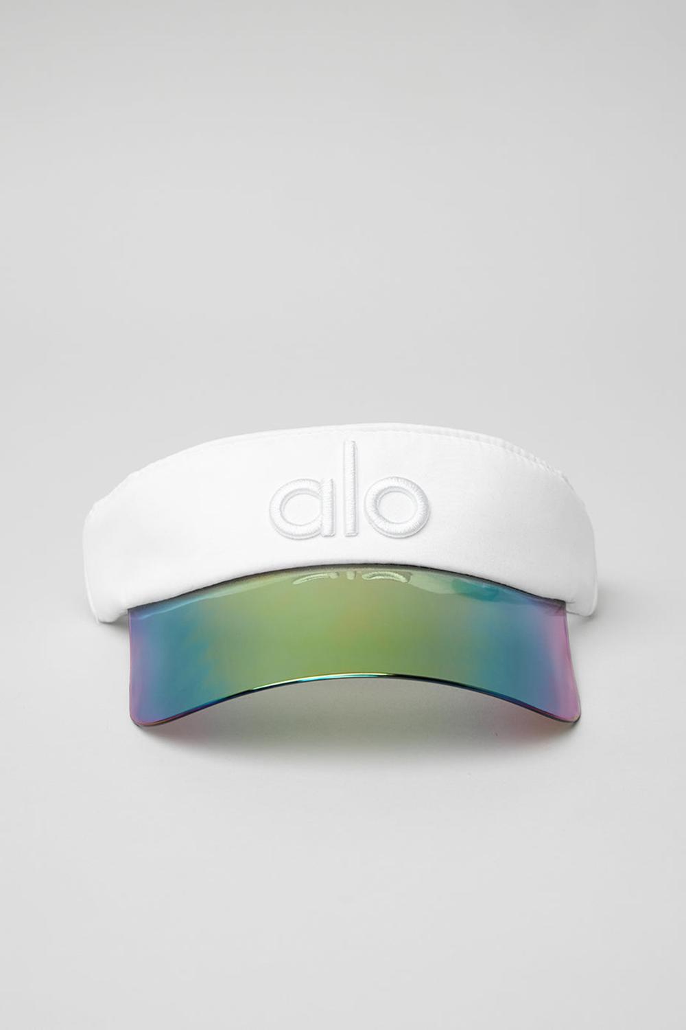 Visor γυναικεια Alo Yoga Airlift Solar ασπρα | Greece  KJQRM-5297