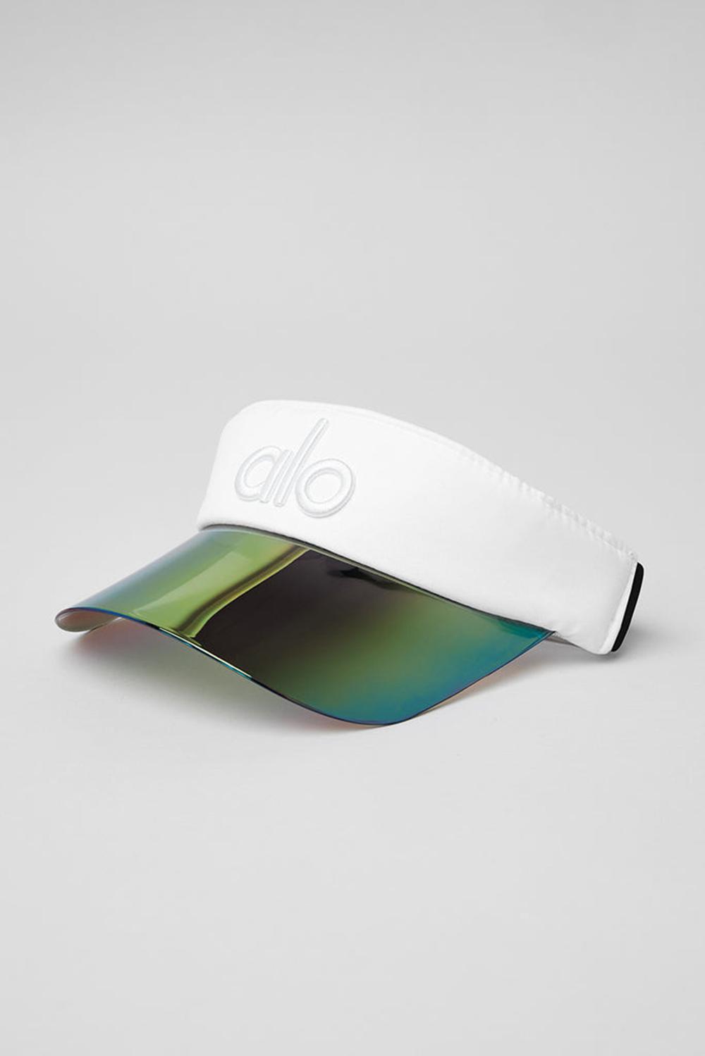 Visor γυναικεια Alo Yoga Airlift Solar ασπρα | Greece  KJQRM-5297