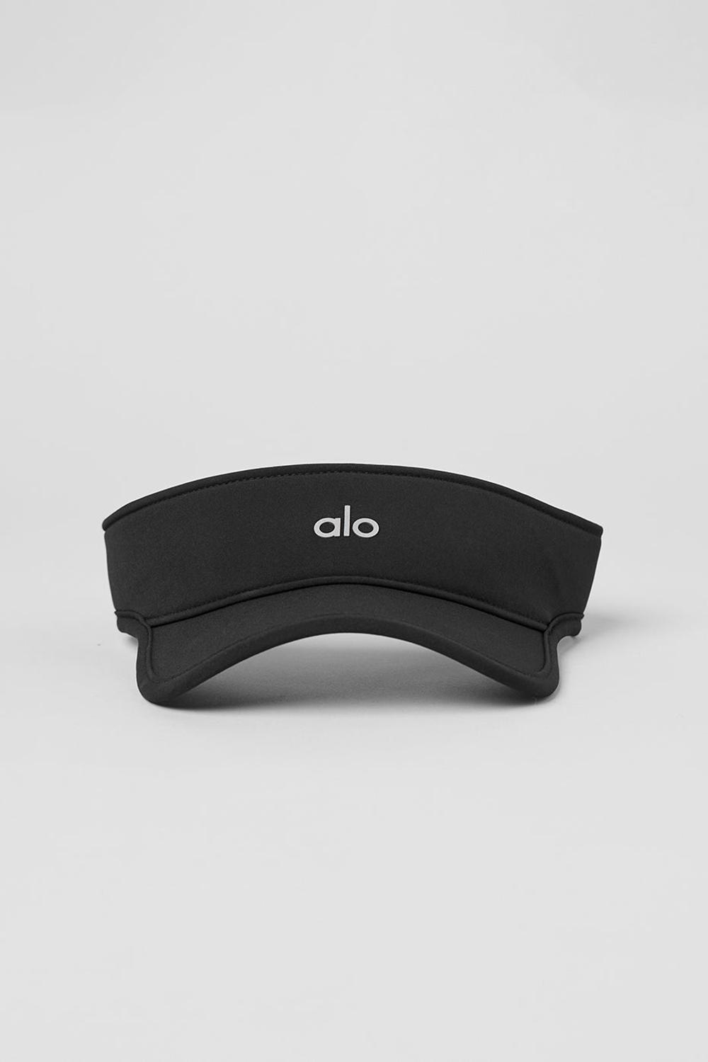 Visor γυναικεια Alo Yoga Performance Eclipse μαυρα | Greece  TSWIV-9423