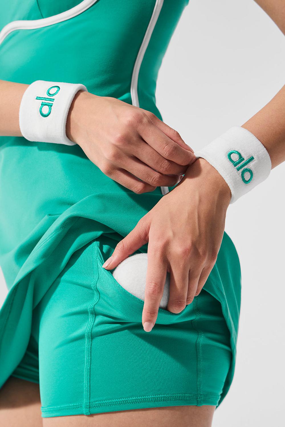 Wristband γυναικεια Alo Yoga Glow (2-Pack) ασπρα πρασινο | Greece  ORGJF-7923