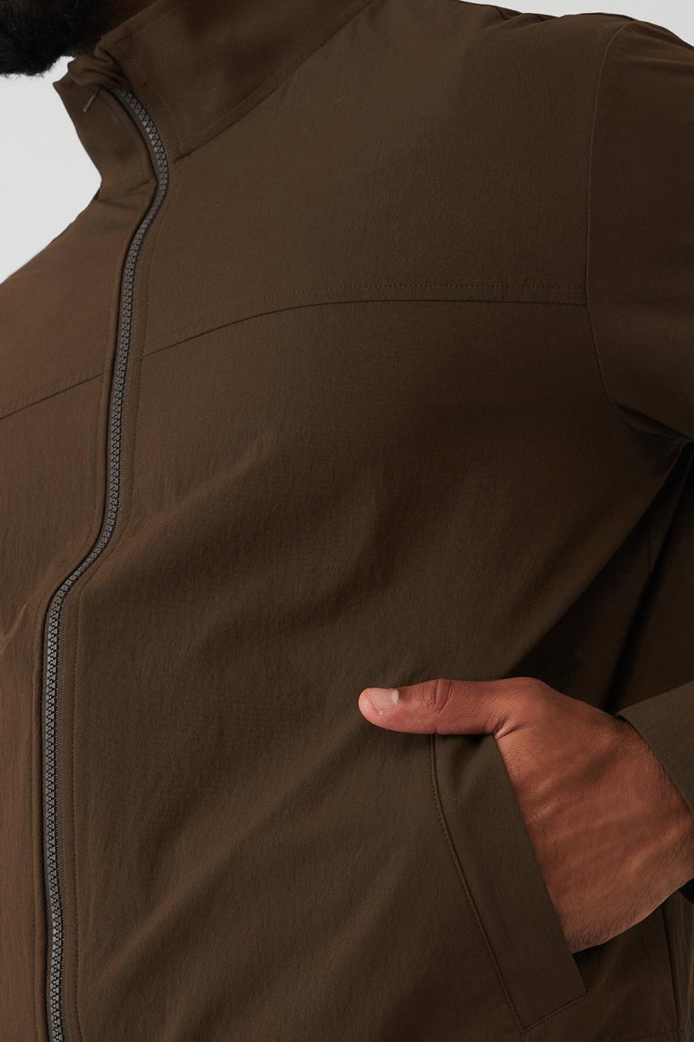 Μπουφαν Bomber ανδρικα Alo Yoga Co-Op Bomber Espresso | Greece  KXVRE-4319