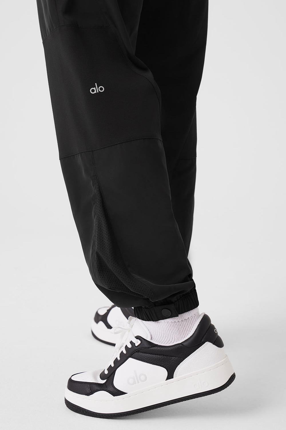 Παντελονι Jogger γυναικεια Alo Yoga Mixed Media Reinvention μαυρα | Greece  QSNFK-6204