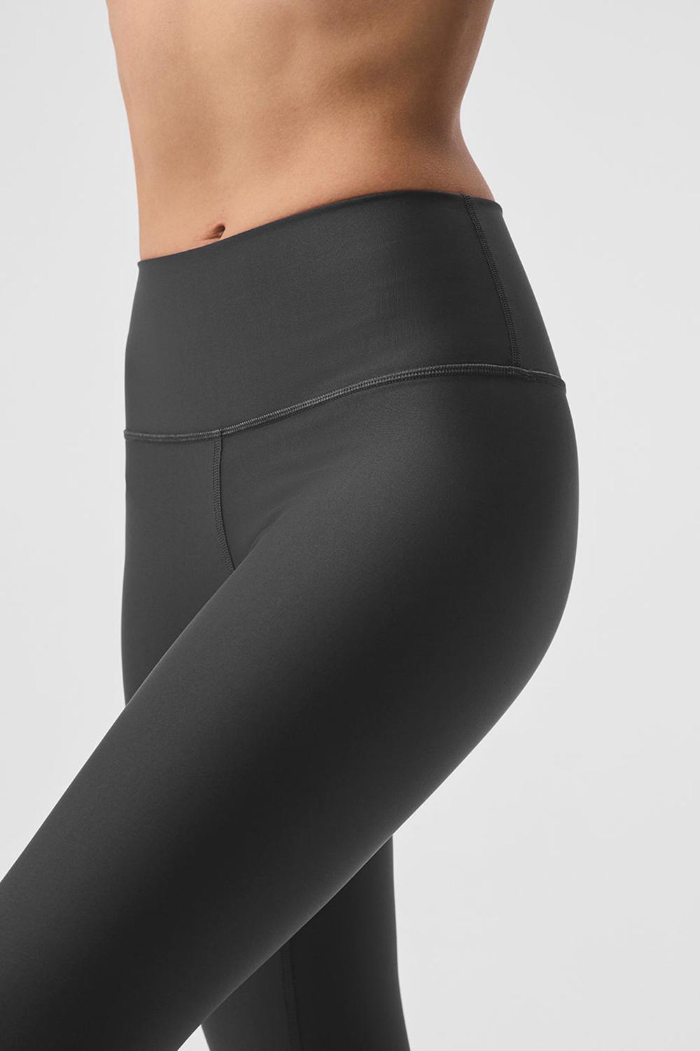 Κολαν γυναικεια Alo Yoga 7/8 High-Waist Airlift Anthracite | Greece  HYKDS-6780