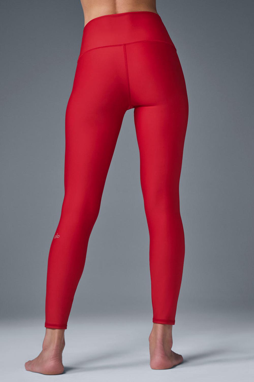 Κολαν γυναικεια Alo Yoga 7/8 High-Waist Airlift κοκκινα | Greece  SIWAN-0279