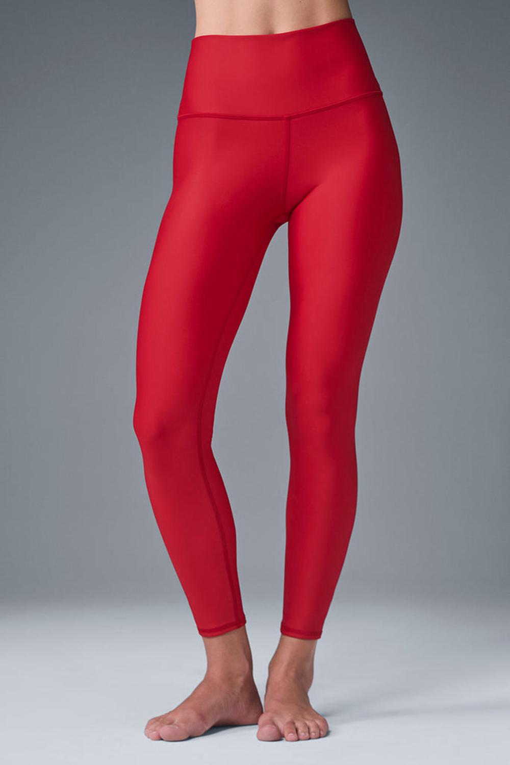 Κολαν γυναικεια Alo Yoga 7/8 High-Waist Airlift κοκκινα | Greece  SIWAN-0279