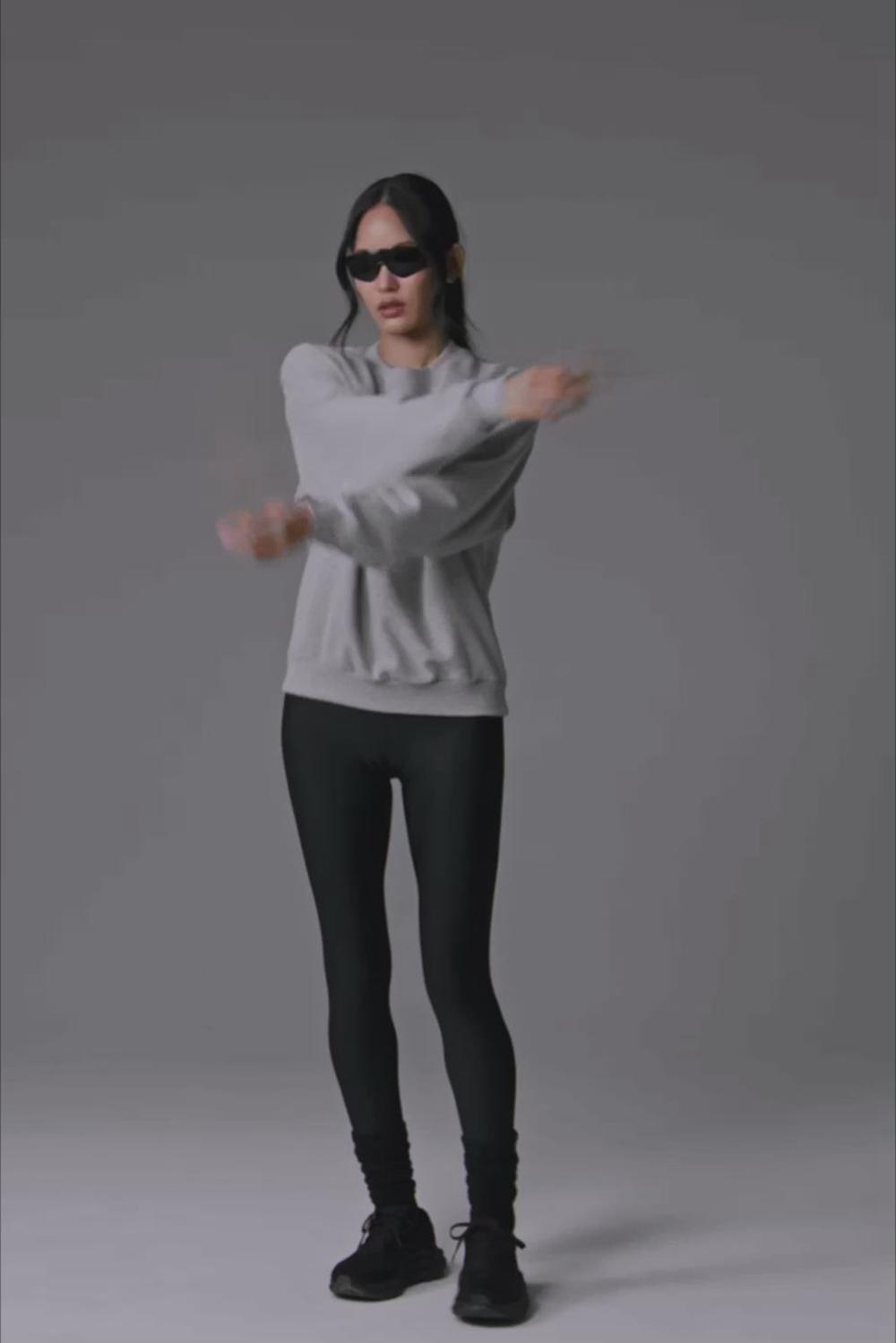 Φουτερ γυναικεια Alo Yoga Accolade Crew Neck μαυρα | Greece  YSQUT-8913