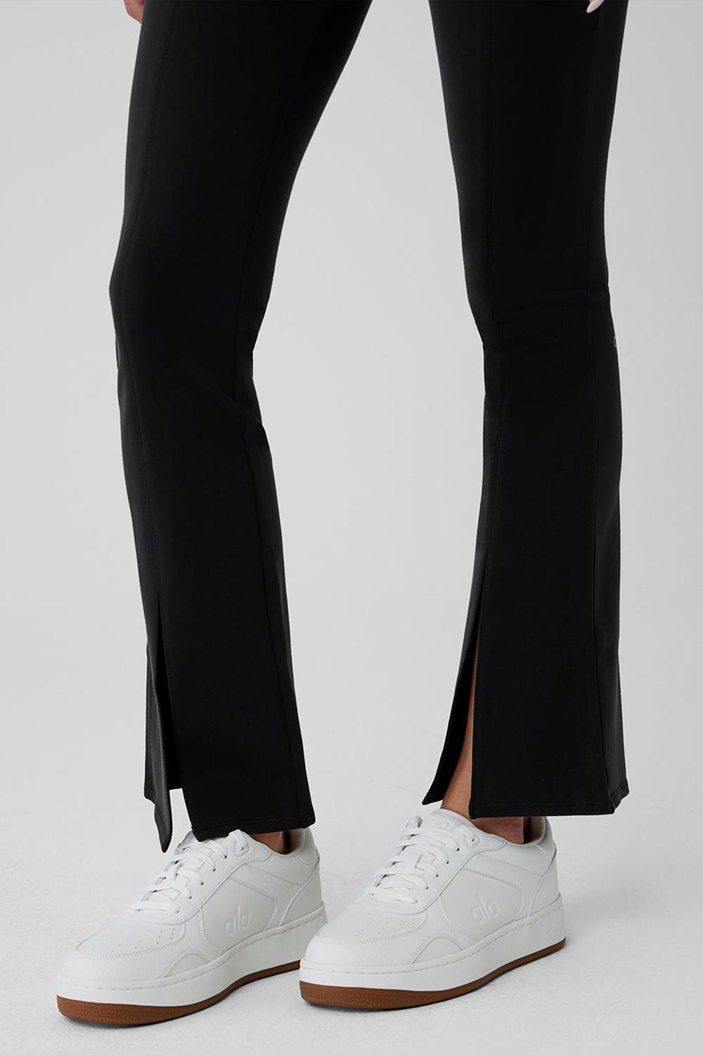Κολαν γυναικεια Alo Yoga Airbrush 7/8 High Waist Flutter μαυρα | Greece  KBMGX-9540