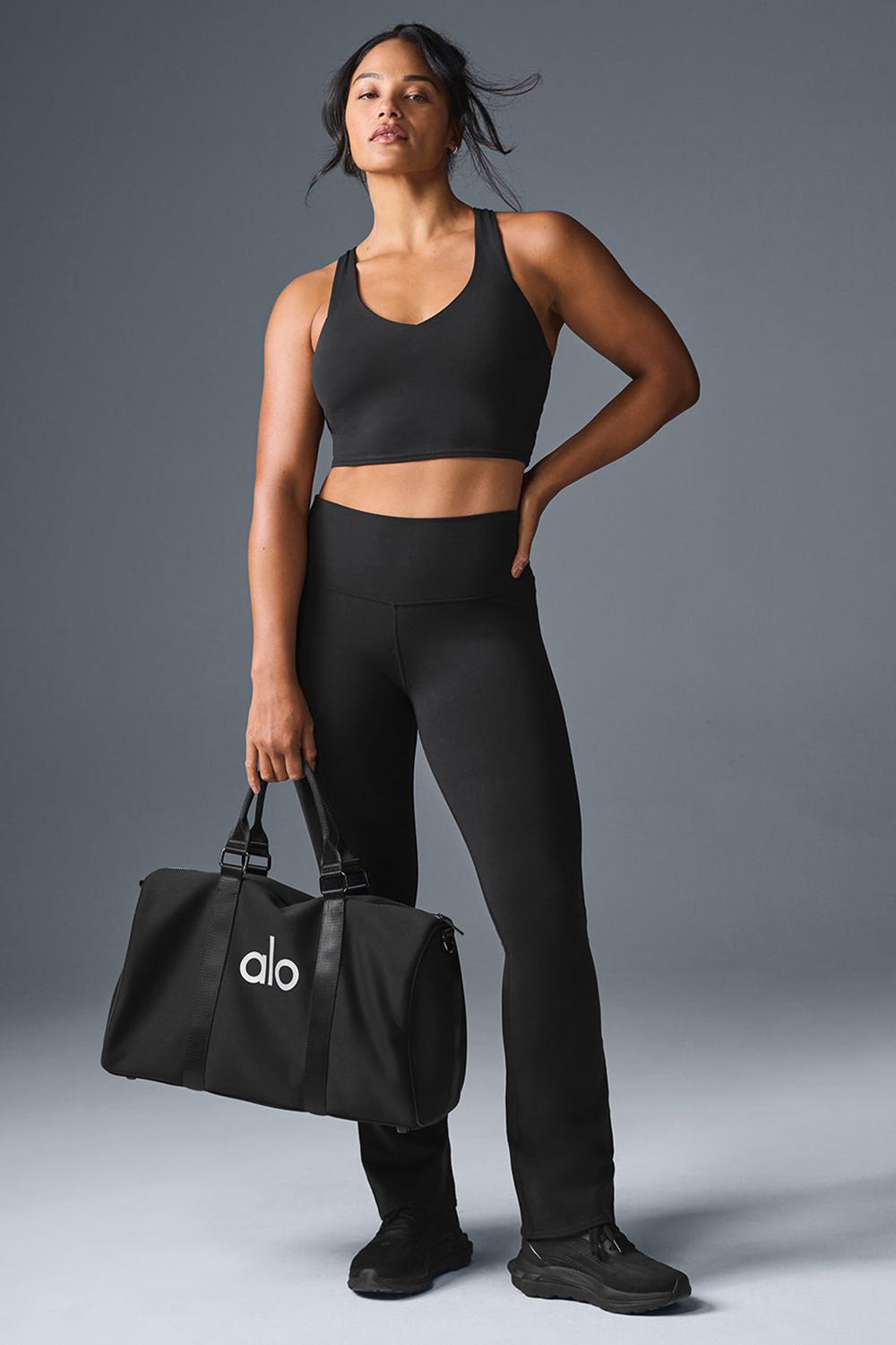 Κολαν γυναικεια Alo Yoga Airbrush High-Waist Bootcut μαυρα | Greece  OYZAN-6259