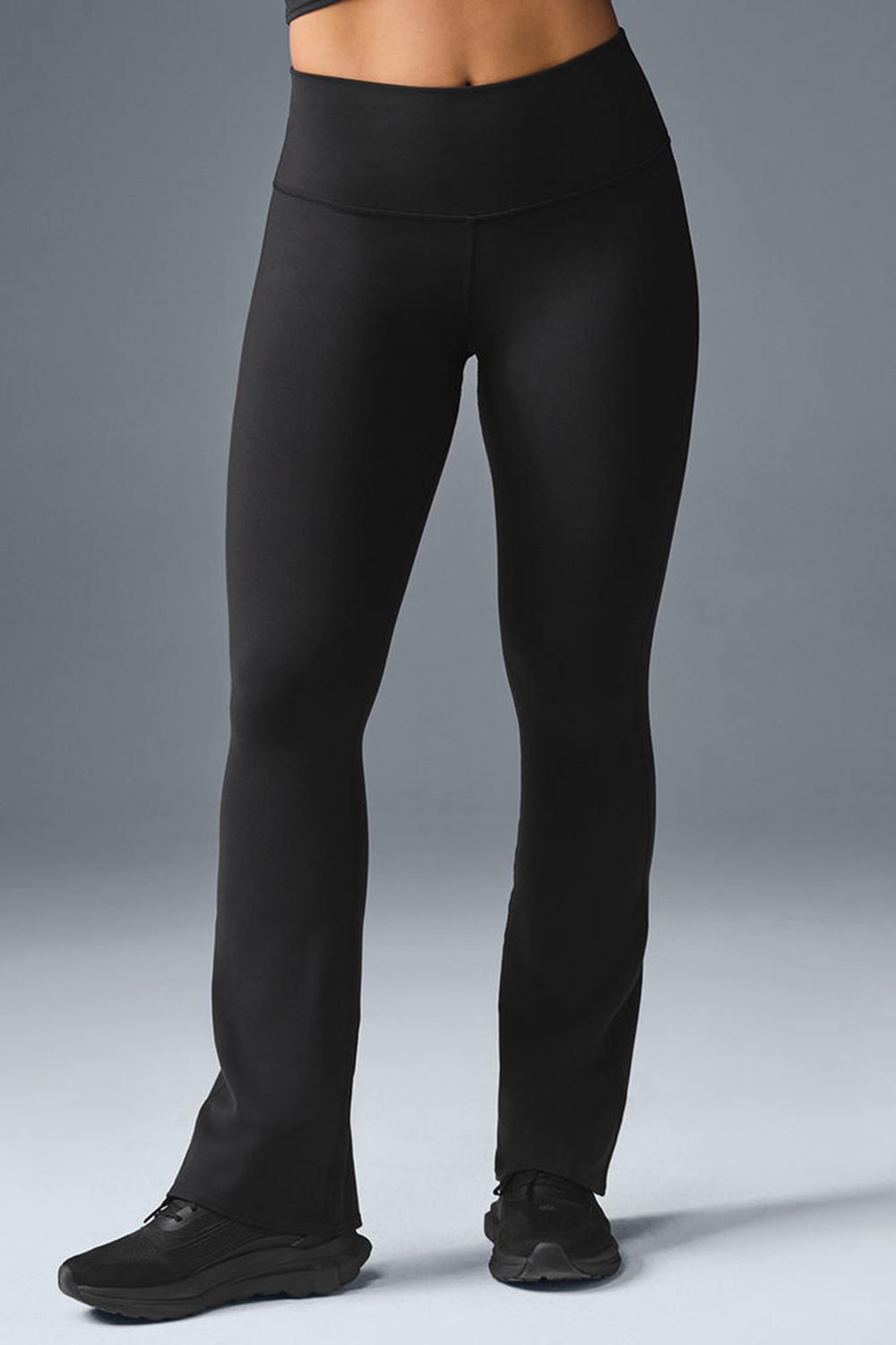 Κολαν γυναικεια Alo Yoga Airbrush High-Waist Bootcut μαυρα | Greece  OYZAN-6259