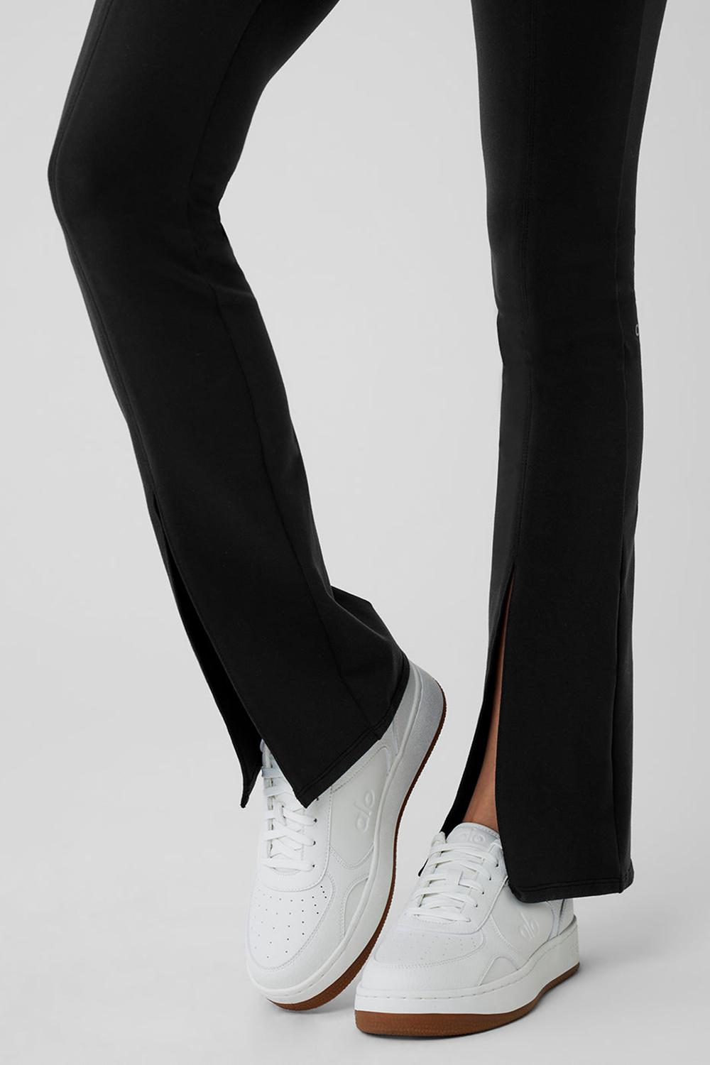 Κολαν γυναικεια Alo Yoga Airbrush High-Waist Flutter μαυρα | Greece  MRHEY-6518