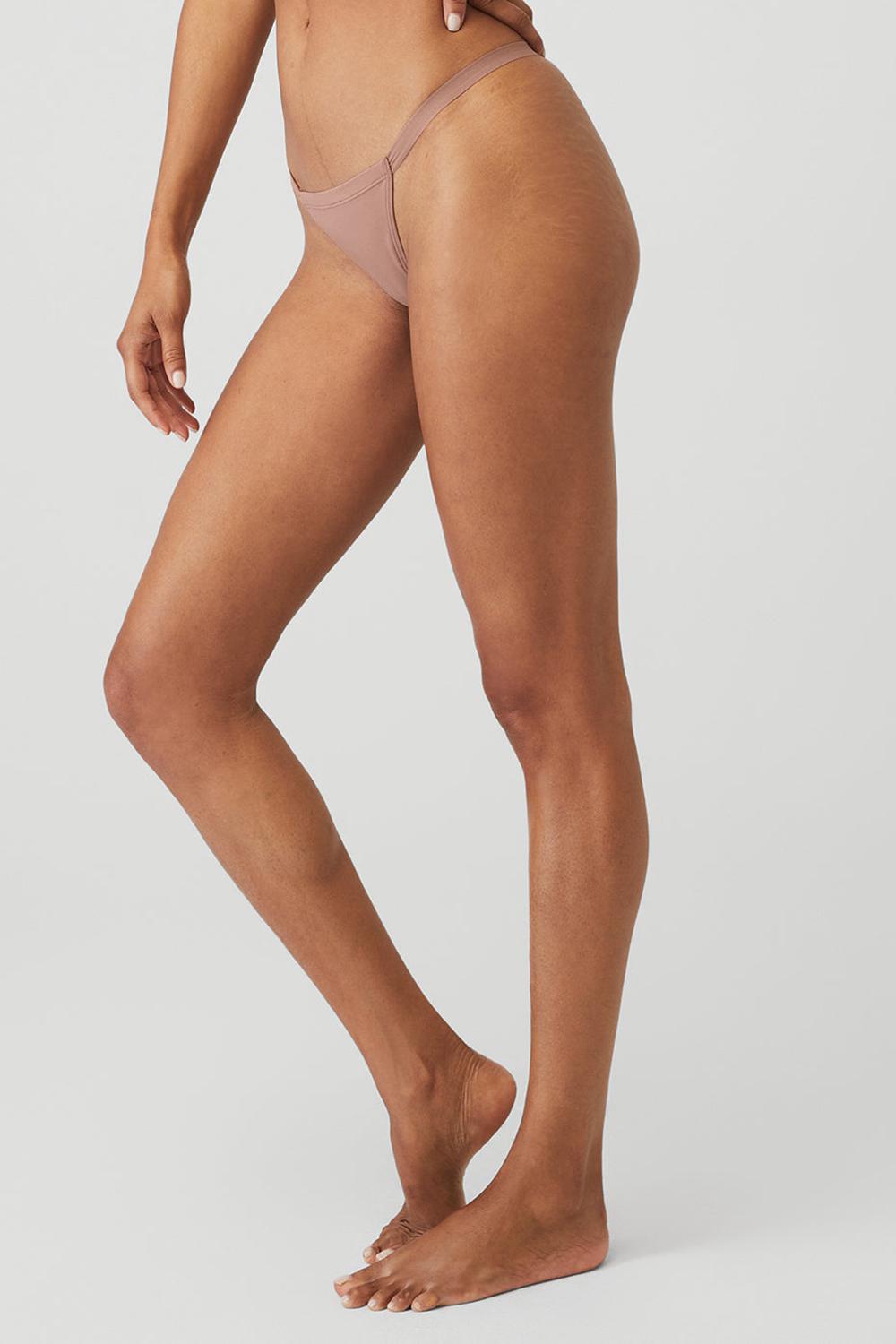 Στρινγκ γυναικεια Alo Yoga Airbrush Invisible String Smoky Quartz | Greece  CAVXW-4576