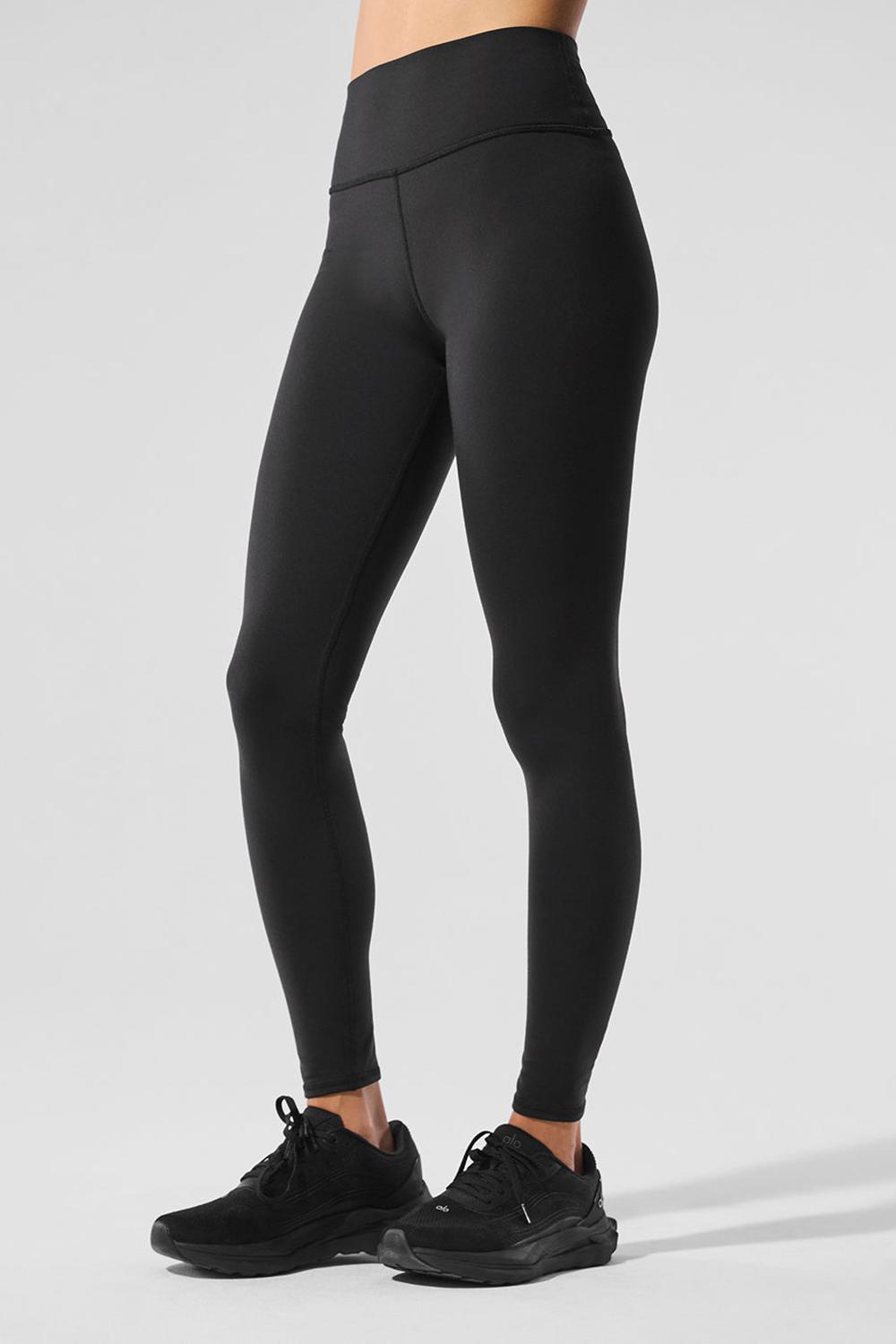 Κολαν γυναικεια Alo Yoga Airbrush Winter Warm High-Waist Nocturne μαυρα | Greece  AXBPZ-7801