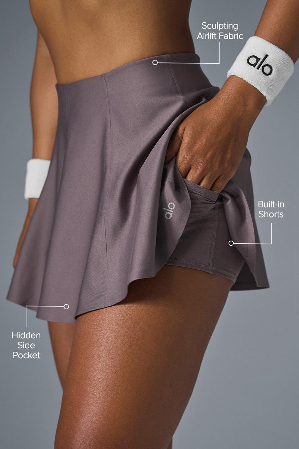 φουστεσ γυναικεια Alo Yoga Airlift Down The Line Tennis Raisinette | Greece  XVYPR-9362