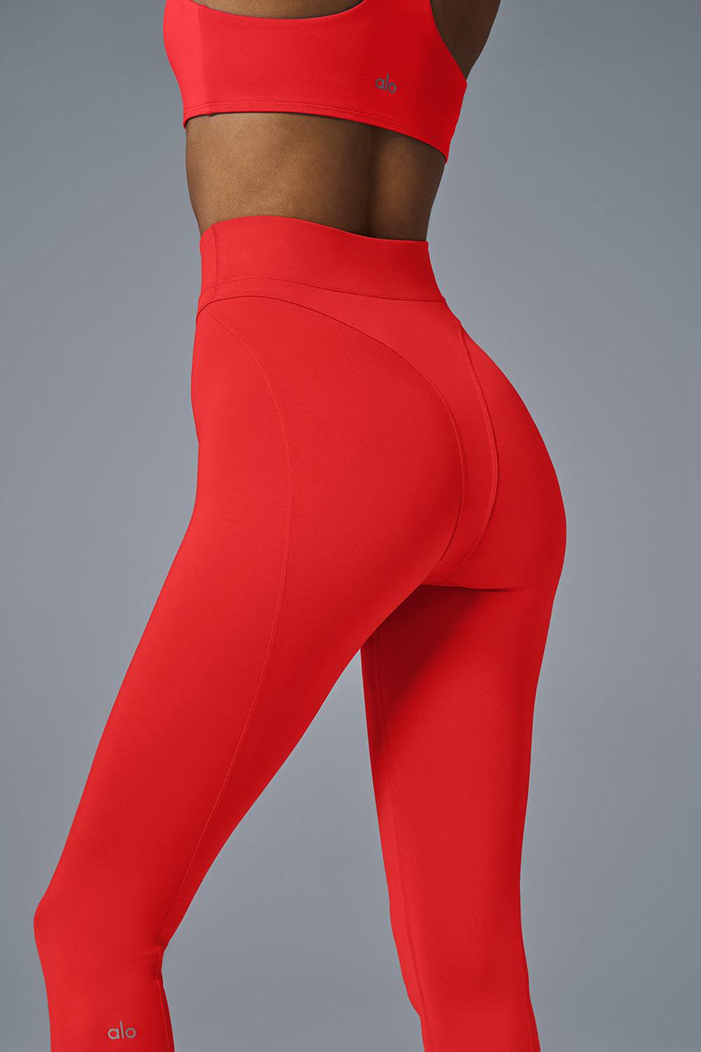 Κολαν γυναικεια Alo Yoga Airlift Extreme High-Waist Emphasize κοκκινα | Greece  PUZIY-8061
