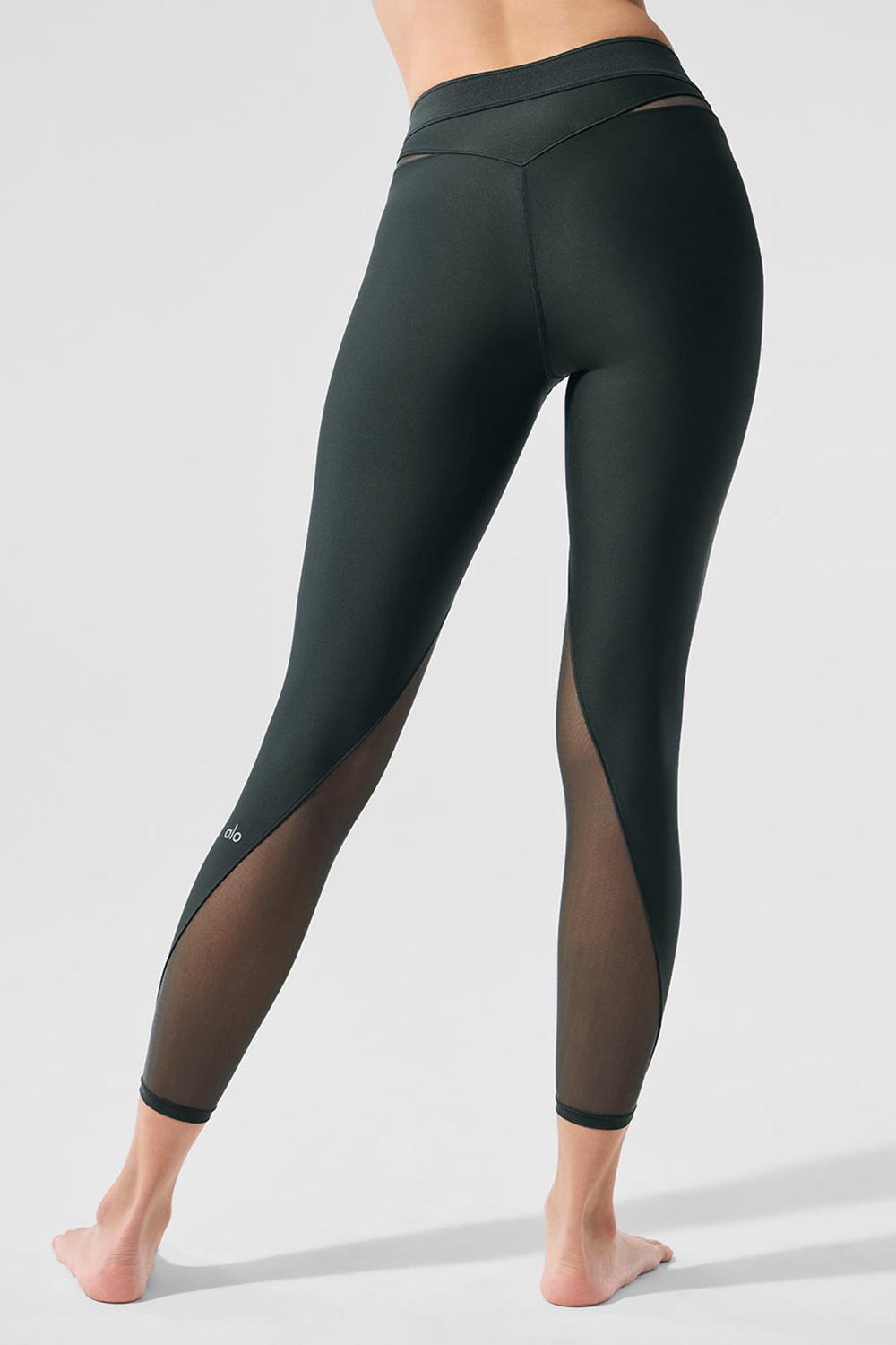 Κολαν γυναικεια Alo Yoga Airlift High-Waist 7/8 Rebel πρασινο | Greece  OLMVU-7510
