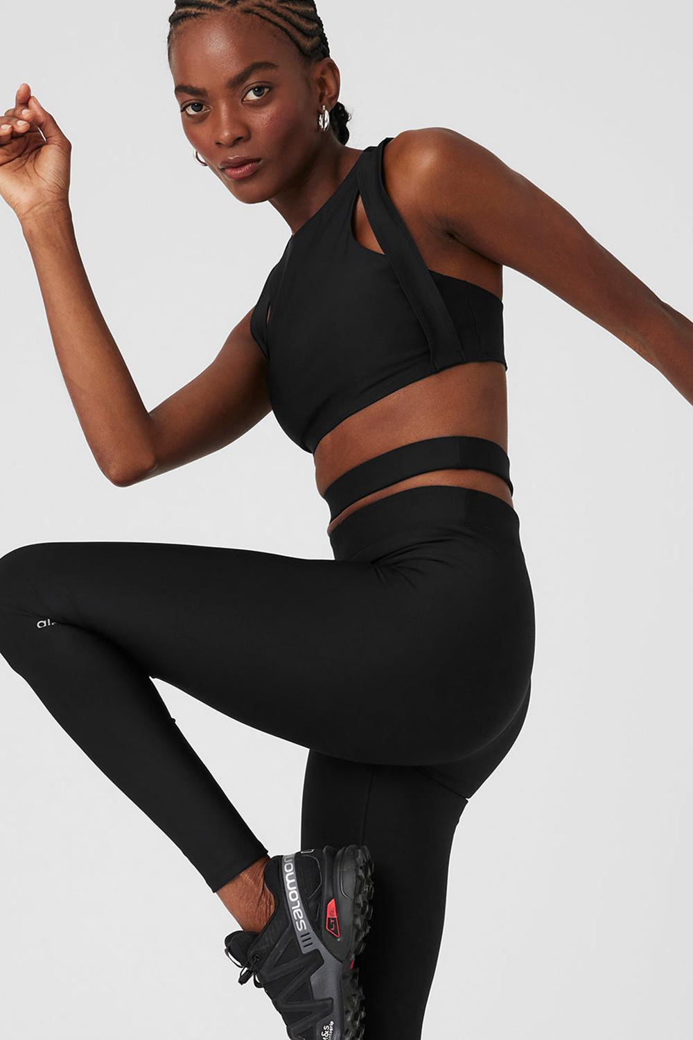 Κολαν γυναικεια Alo Yoga Airlift High-Waist All Access μαυρα | Greece  CYSVZ-8971