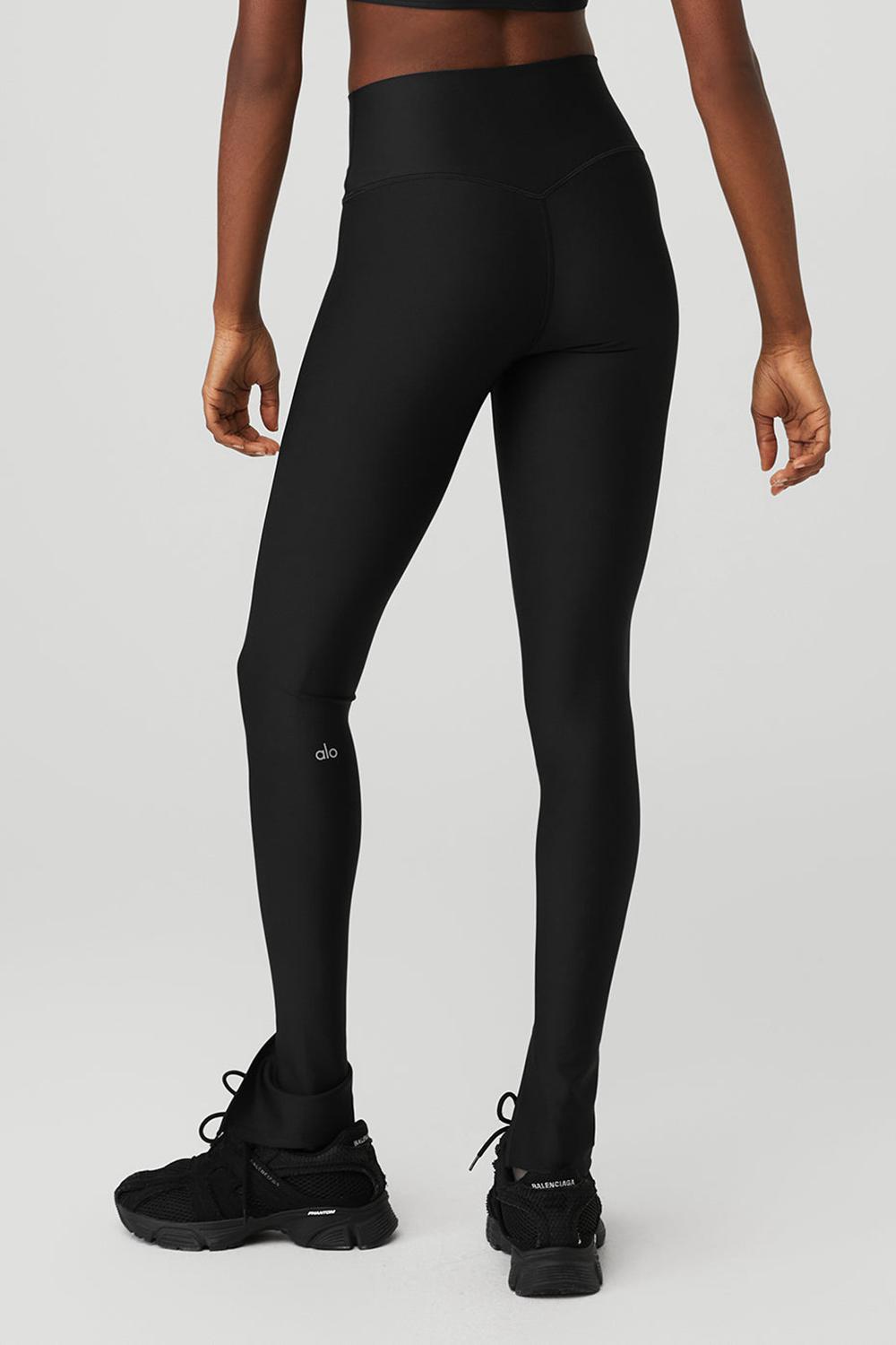 Κολαν γυναικεια Alo Yoga Airlift High-Waist Elongated μαυρα | Greece  SEKIZ-7402
