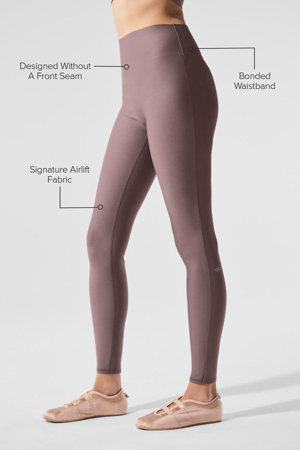 Κολαν γυναικεια Alo Yoga Airlift High-Waist Sleek Mushroom | Greece  QIVGH-5243