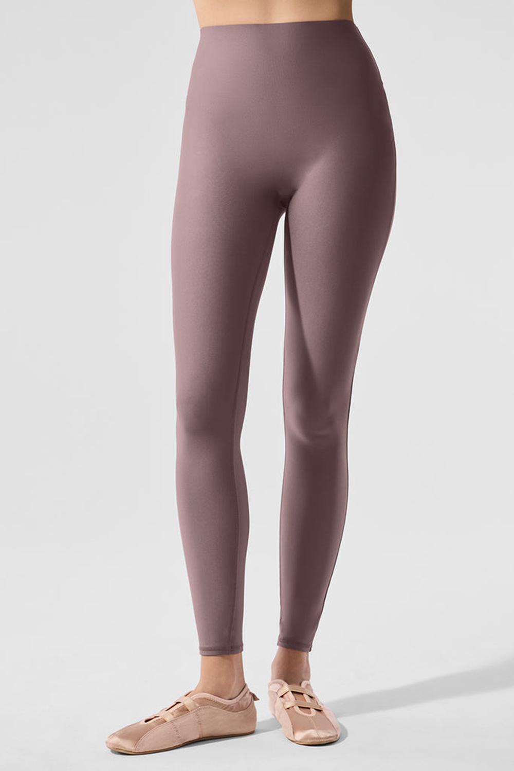 Κολαν γυναικεια Alo Yoga Airlift High-Waist Sleek Mushroom | Greece  QIVGH-5243