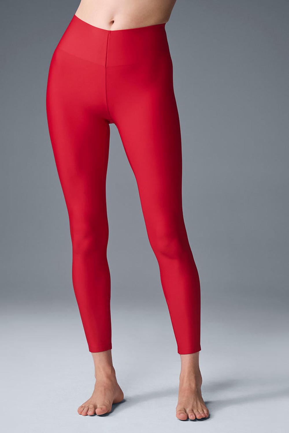 Κολαν γυναικεια Alo Yoga Airlift Strength Extreme High-Waist 7/8 κοκκινα | Greece  NGZLM-9381