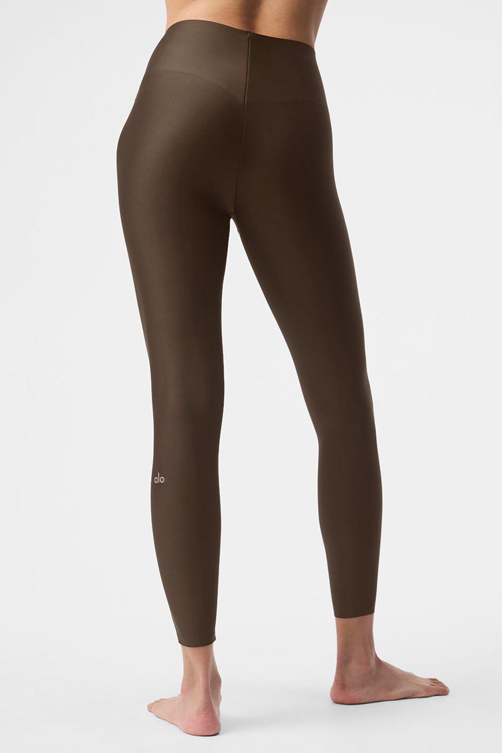Κολαν γυναικεια Alo Yoga Airlift Strength Extreme High-Waist 7/8 Espresso | Greece  RYBUW-7089