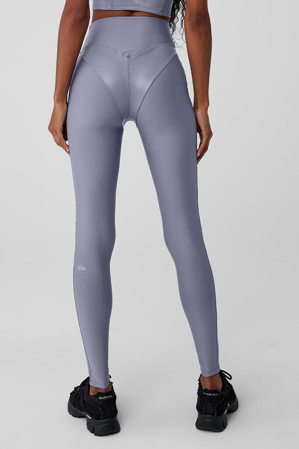 Κολαν γυναικεια Alo Yoga Airlift Winter Warm High-Waist Supermoto Fog | Greece  DATJL-5937