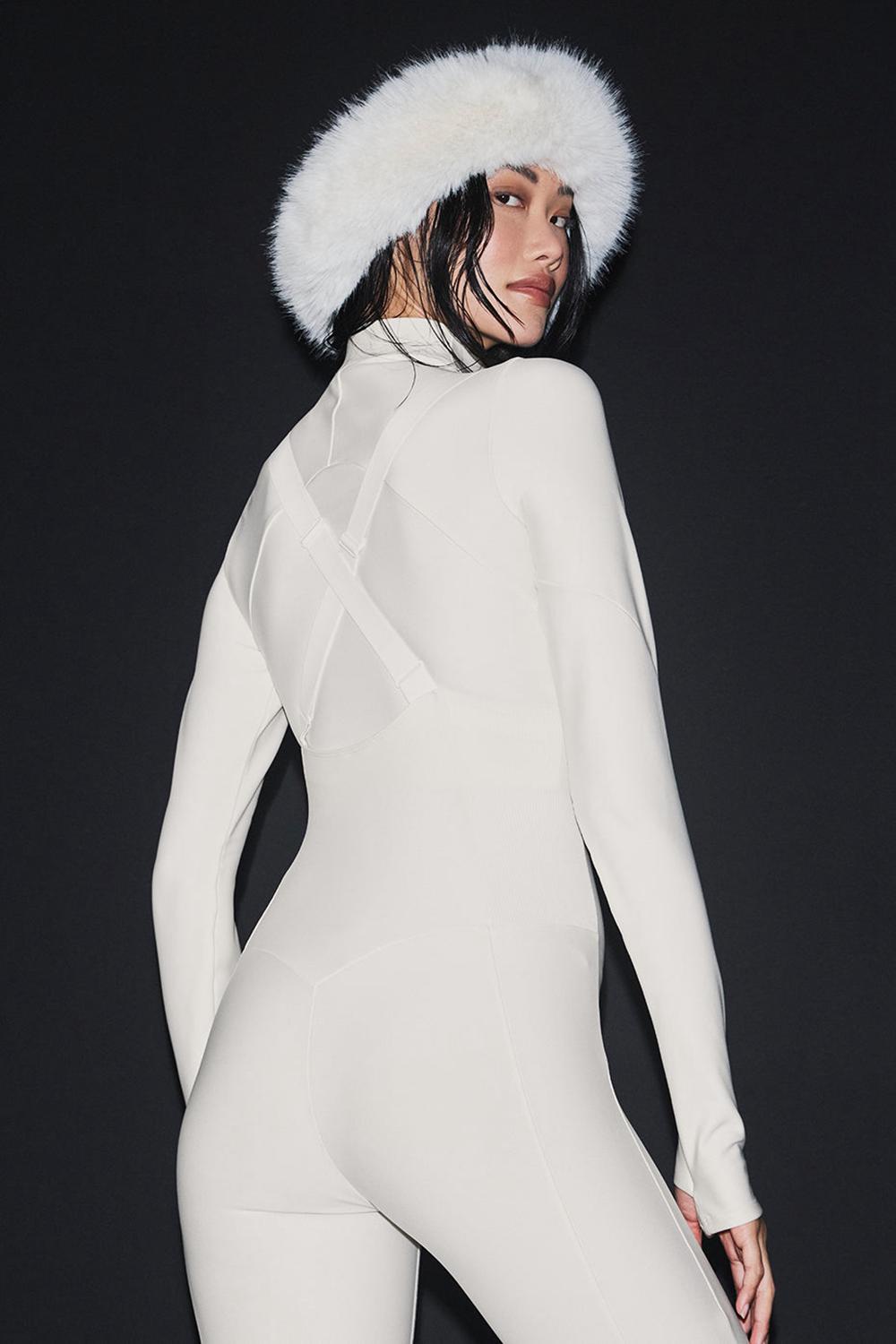 Μακρυμανικο γυναικεια Alo Yoga Airlift Winter Warm Ski Time Ivory | Greece  APSRB-3407