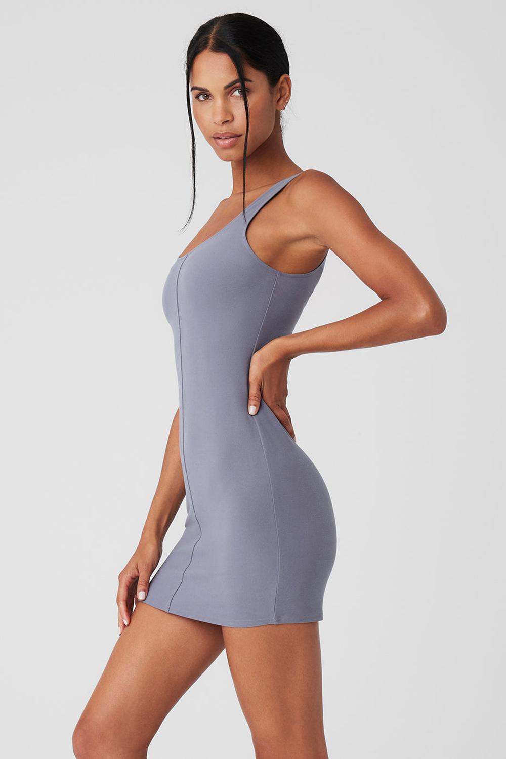 Φορεμα γυναικεια Alo Yoga Alosoft Head Start Fog | Greece  BUDVQ-8345