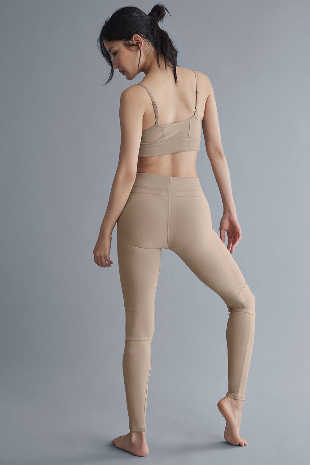 Κολαν γυναικεια Alo Yoga Alosoft High-Waist Head Start Gravel | Greece  ZQUIO-2508