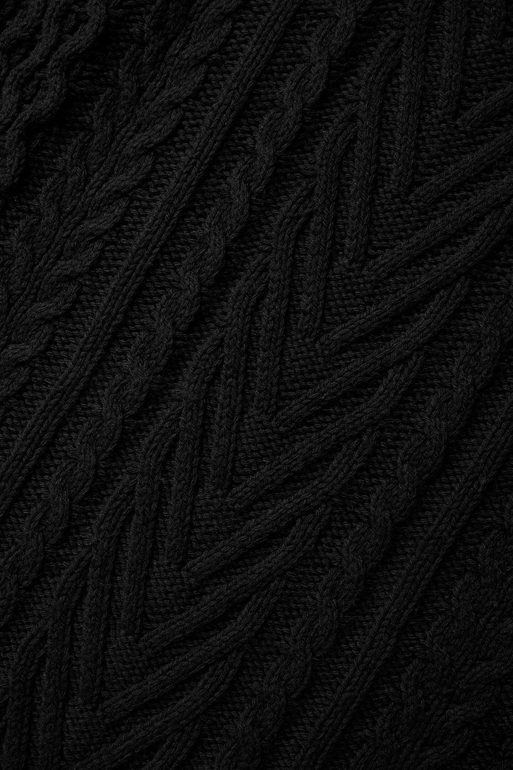 Πουλόβερ γυναικεια Alo Yoga Cable Knit Crew Neck μαυρα | Greece  BHCNT-4783