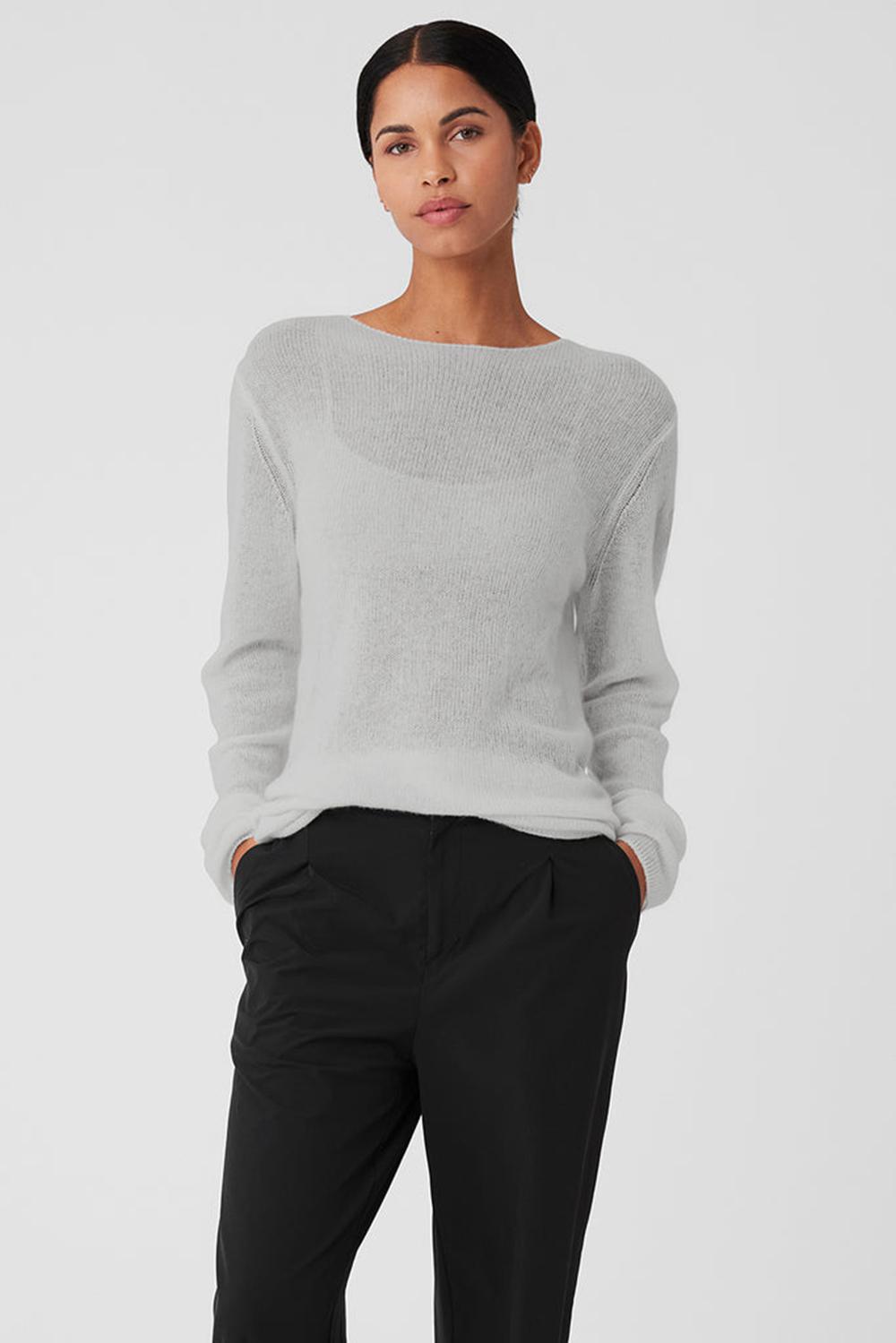 Μακρυμανικο γυναικεια Alo Yoga Cashmere Reform γκρι | Greece  LPGXQ-6954
