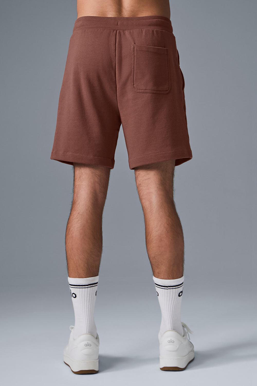 Σορτσ ανδρικα Alo Yoga Chill Chestnut | Greece  XIOTW-8253