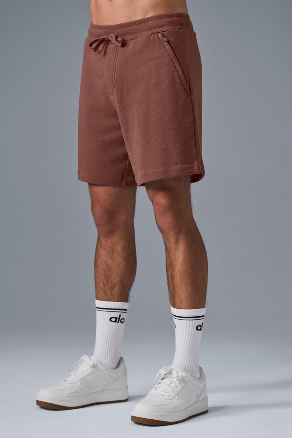 Σορτσ ανδρικα Alo Yoga Chill Chestnut | Greece  XIOTW-8253