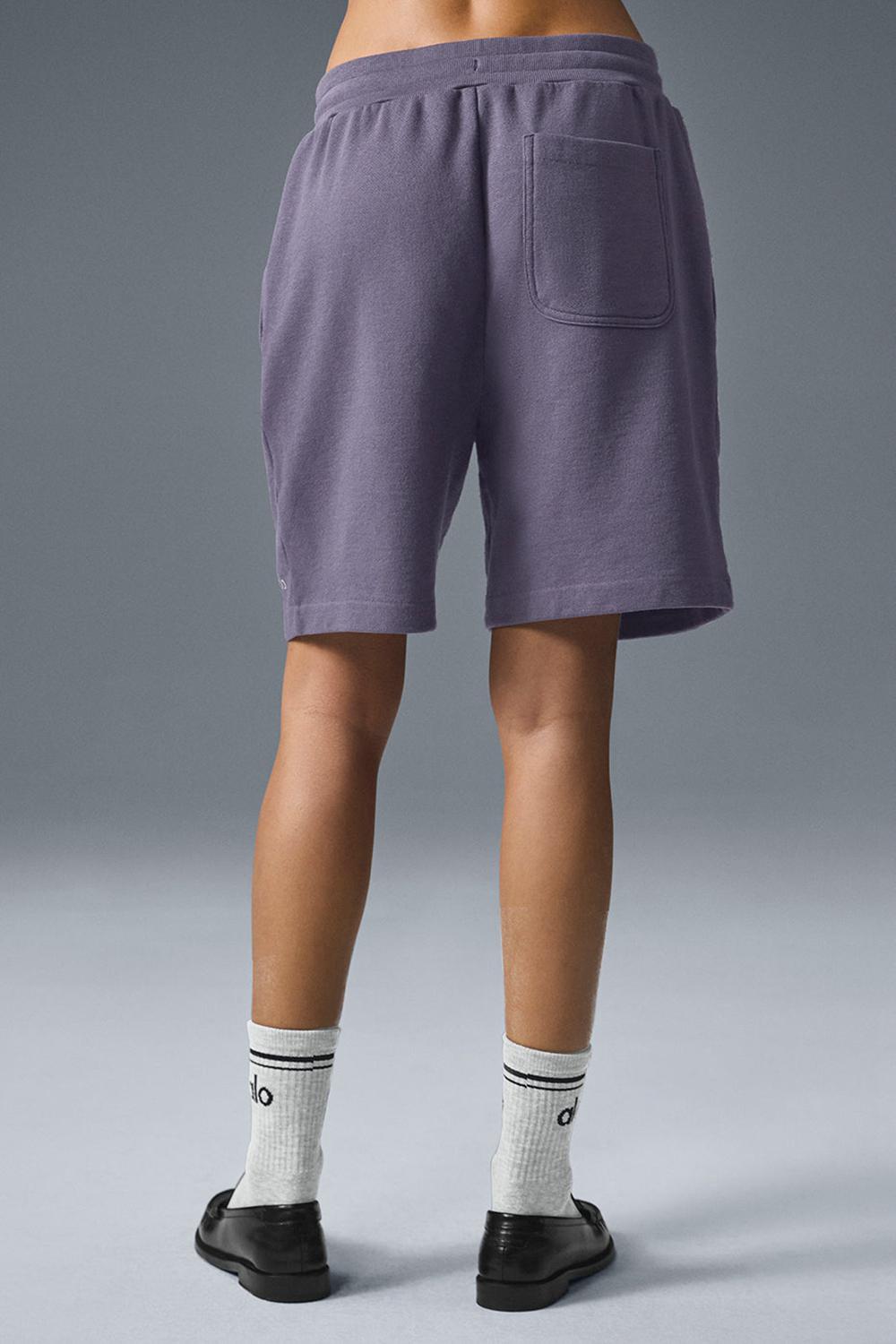 Σορτσ γυναικεια Alo Yoga Chill Italian Plum | Greece  SVONC-3746