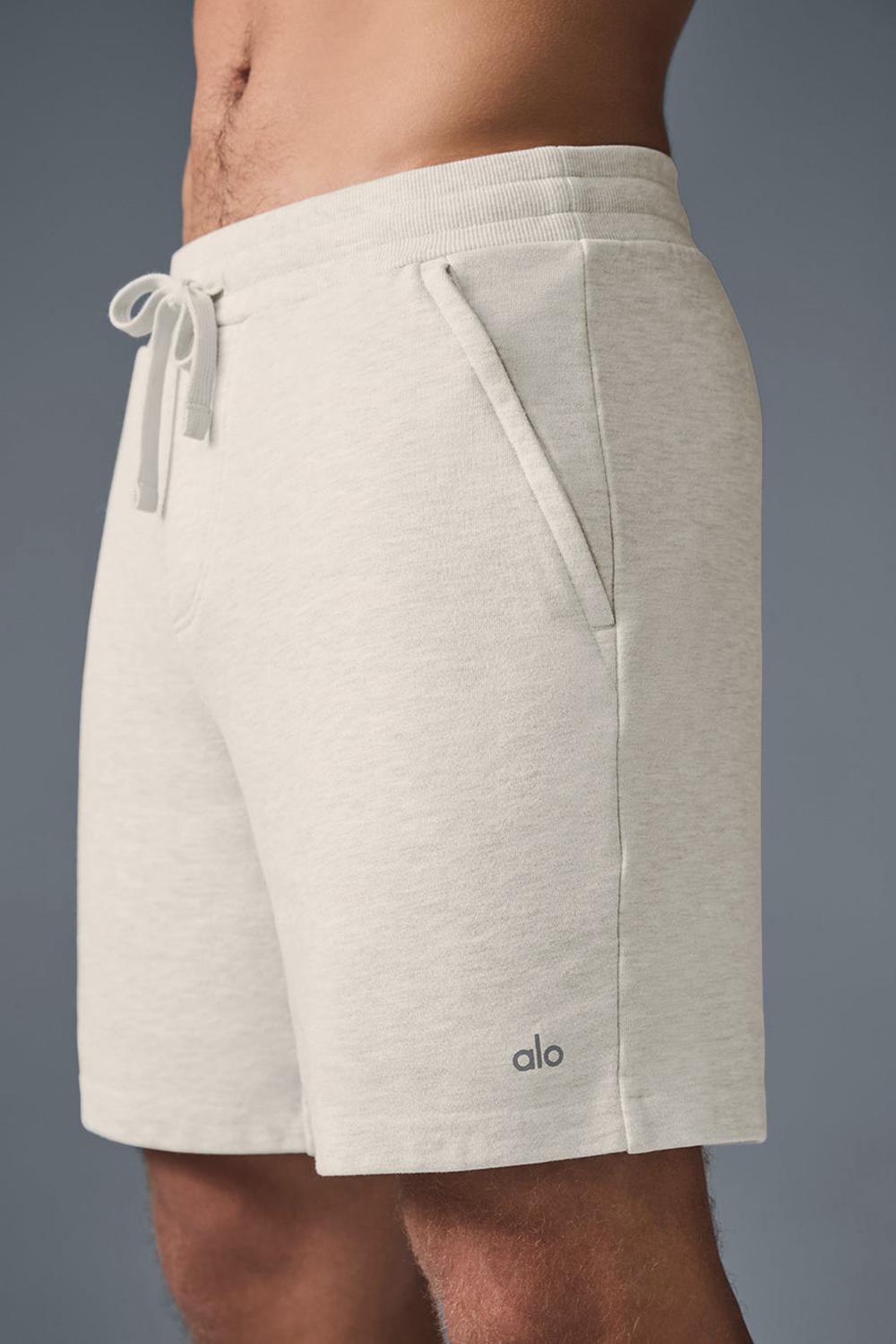 Σορτσ ανδρικα Alo Yoga Chill Oatmeal Heather | Greece  CONAZ-4290