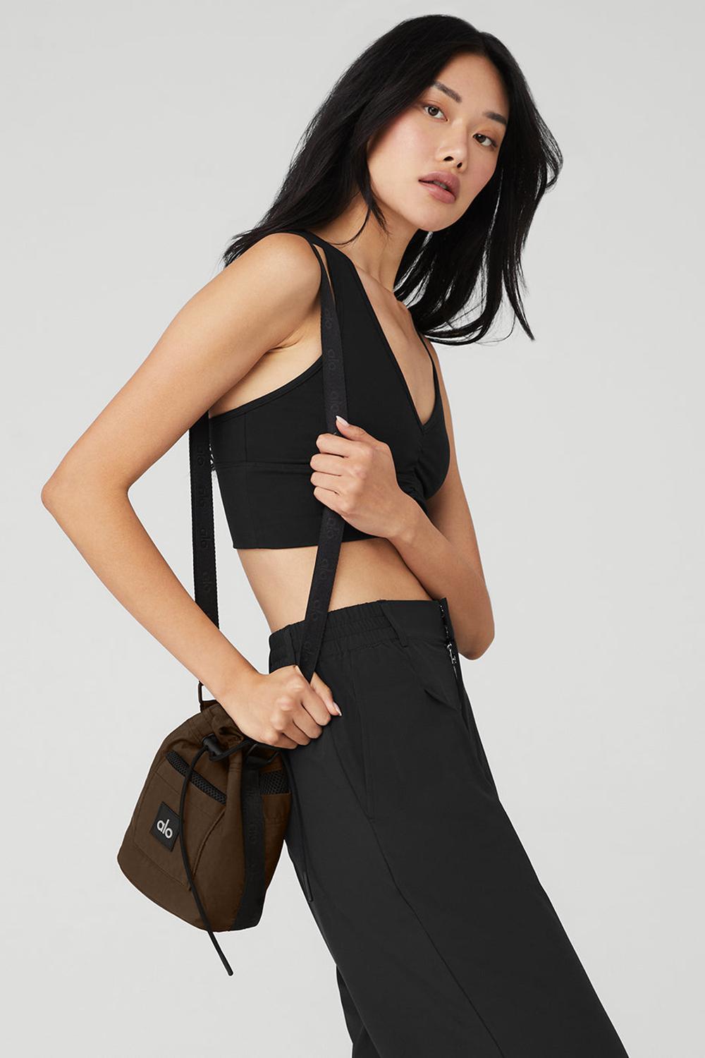 Τσαντεσ ανδρικα Alo Yoga Cross Body Bucket μαυρα | Greece  GYSKB-9357