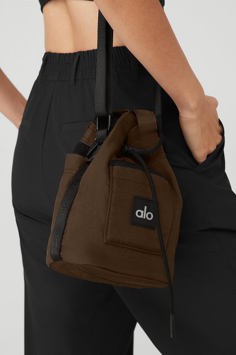 Τσαντεσ ανδρικα Alo Yoga Cross Body Bucket μαυρα | Greece  GYSKB-9357