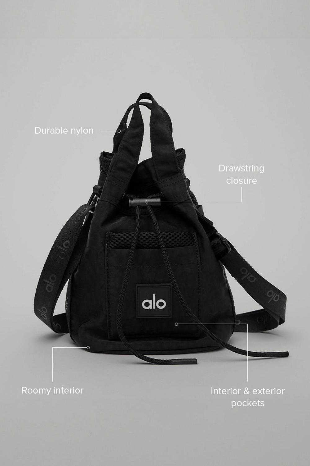 Τσαντεσ ανδρικα Alo Yoga Cross Body Bucket μαυρα | Greece  XEUAW-1025