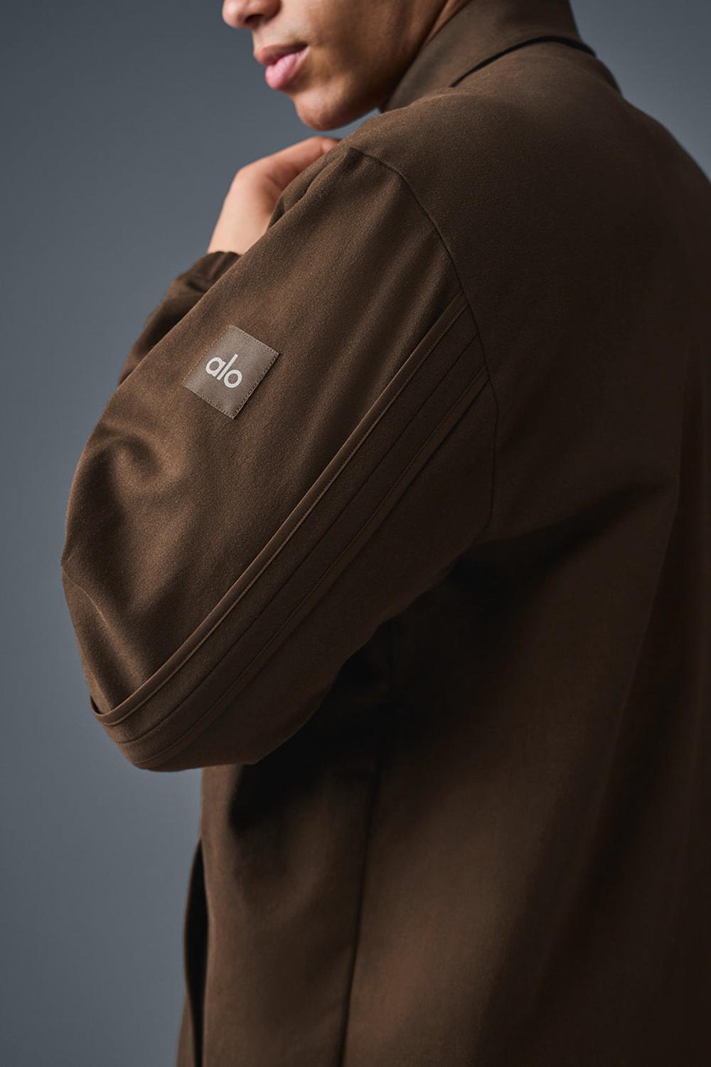 Μπουφαν ανδρικα Alo Yoga Edition Sueded Espresso | Greece  YEXGJ-1436