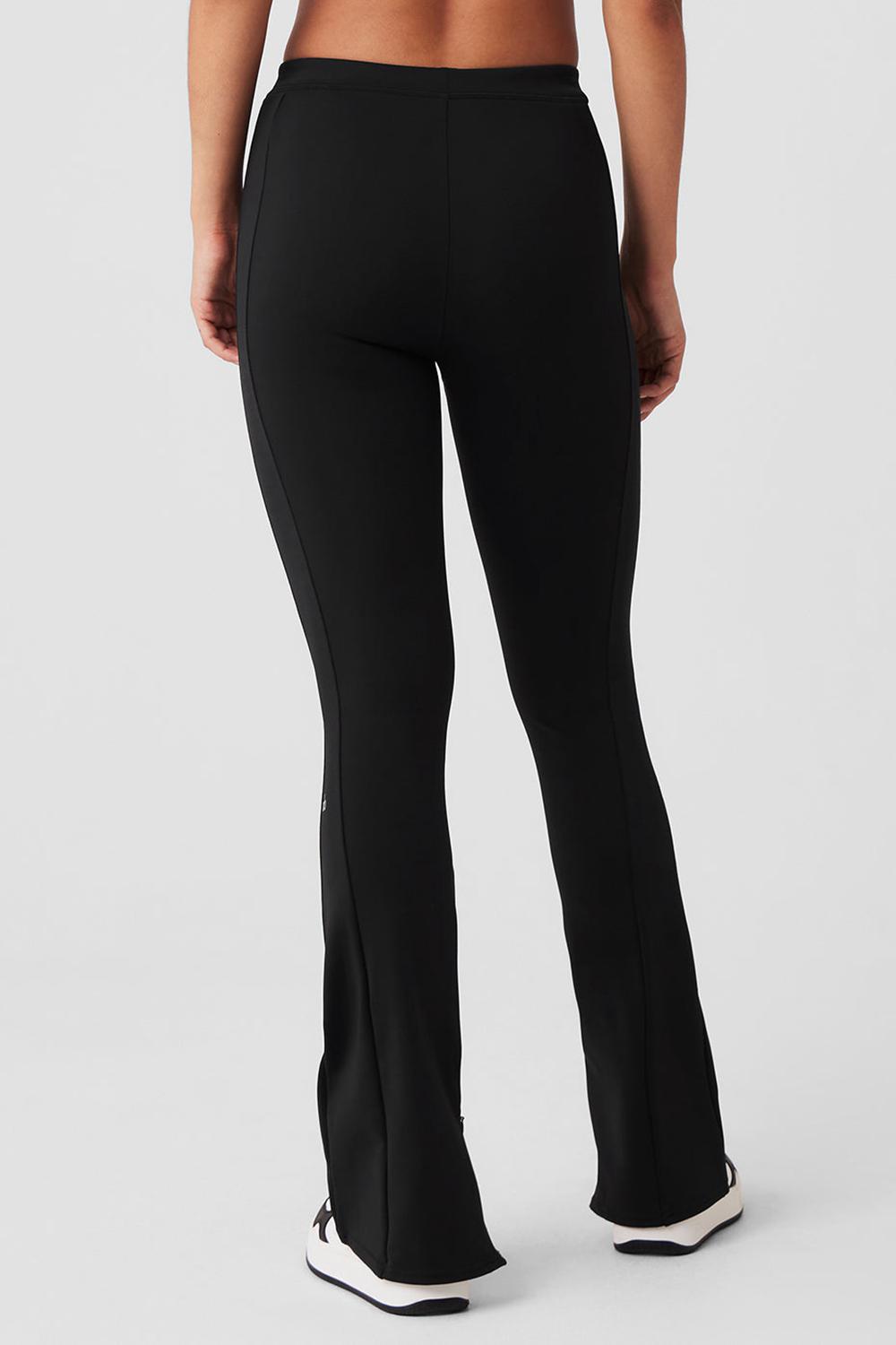 Κολαν γυναικεια Alo Yoga High-Waist 7/8 Zip It Flare μαυρα | Greece  TCYPU-2938