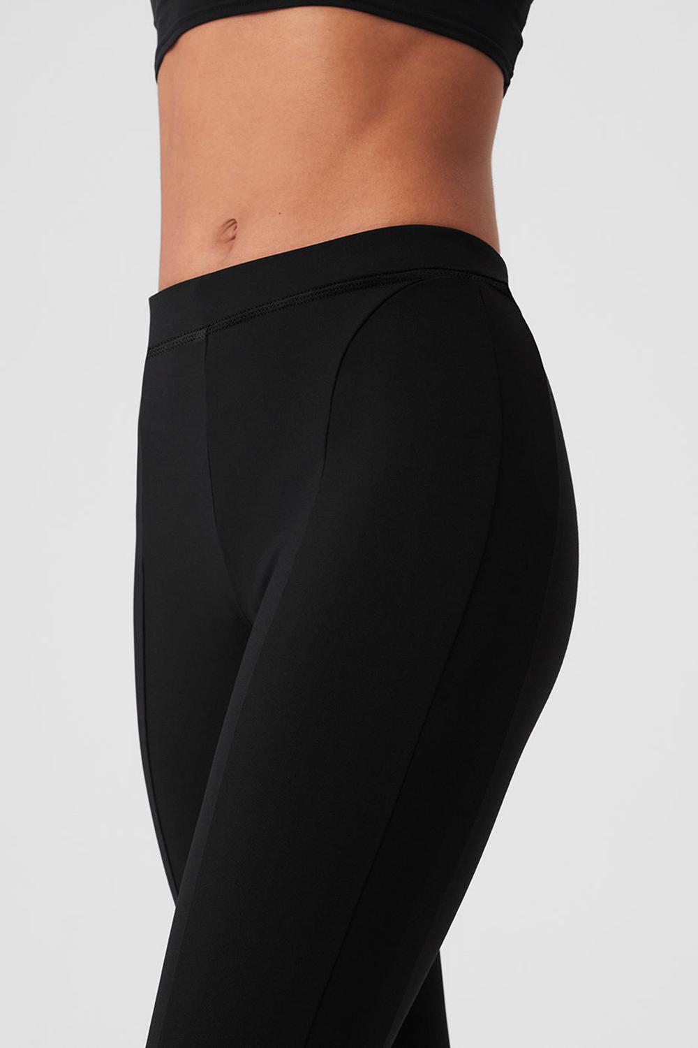 Κολαν γυναικεια Alo Yoga High-Waist 7/8 Zip It Flare μαυρα | Greece  TCYPU-2938
