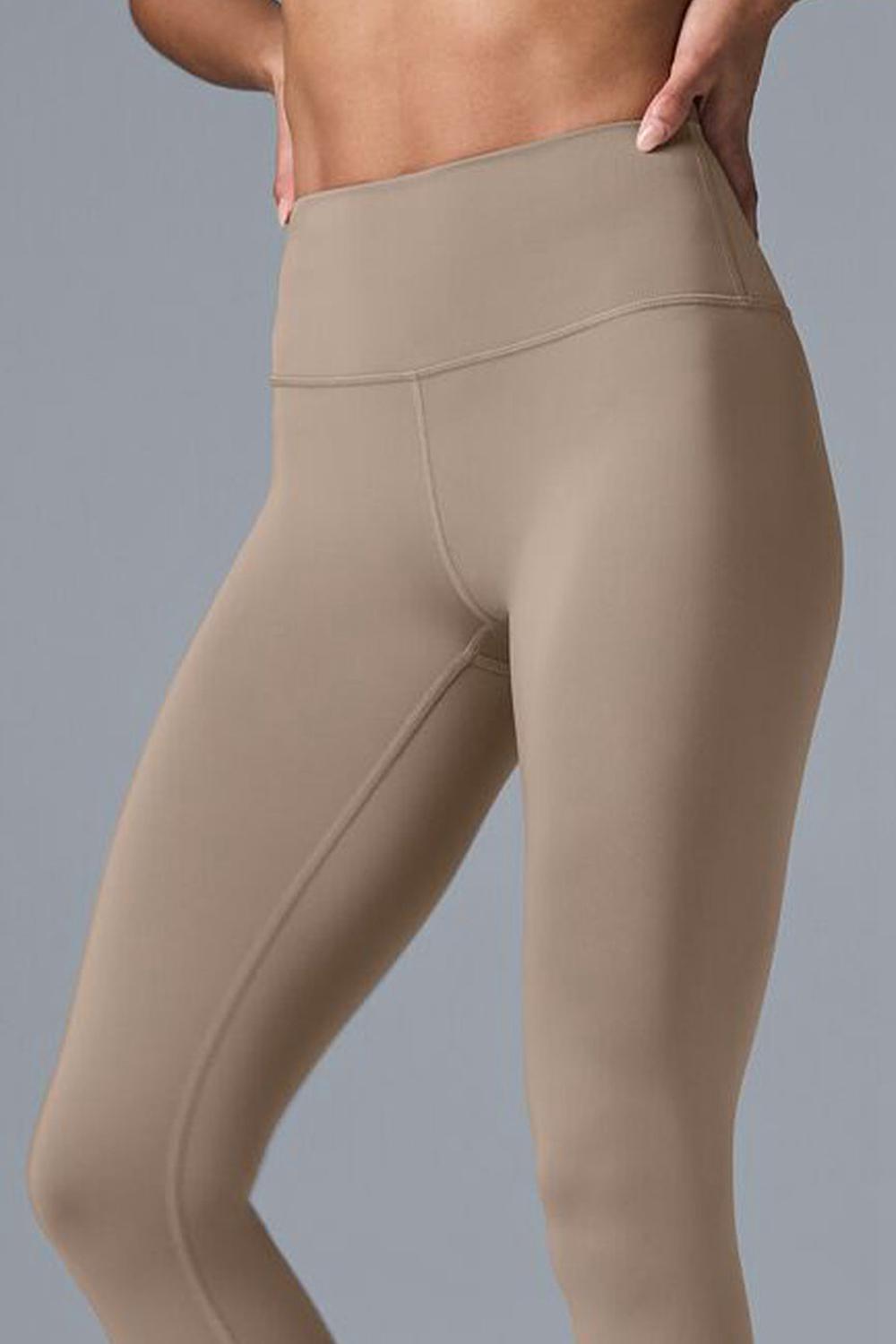 Κολαν γυναικεια Alo Yoga High-Waist Airlift Gravel | Greece  DOWJG-9801