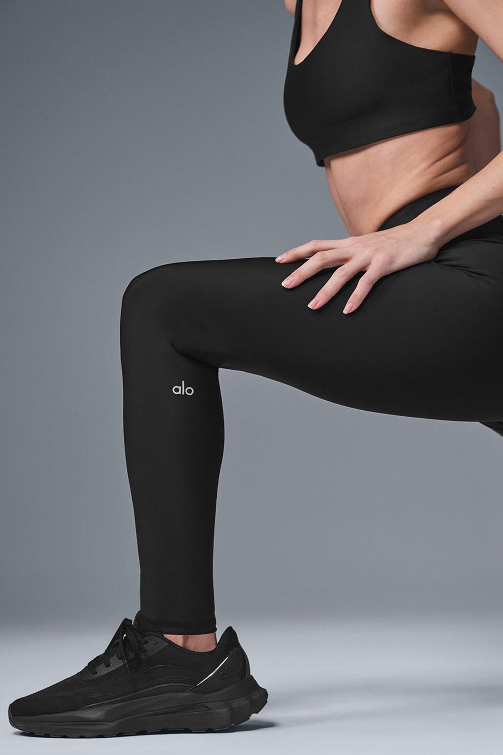 Κολαν γυναικεια Alo Yoga High-Waist Airlift μαυρα | Greece  FBKLY-0581