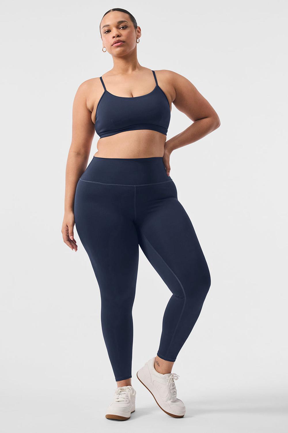Κολαν γυναικεια Alo Yoga High-Waist Airlift σκουρο μπλε | Greece  RCIMP-0867