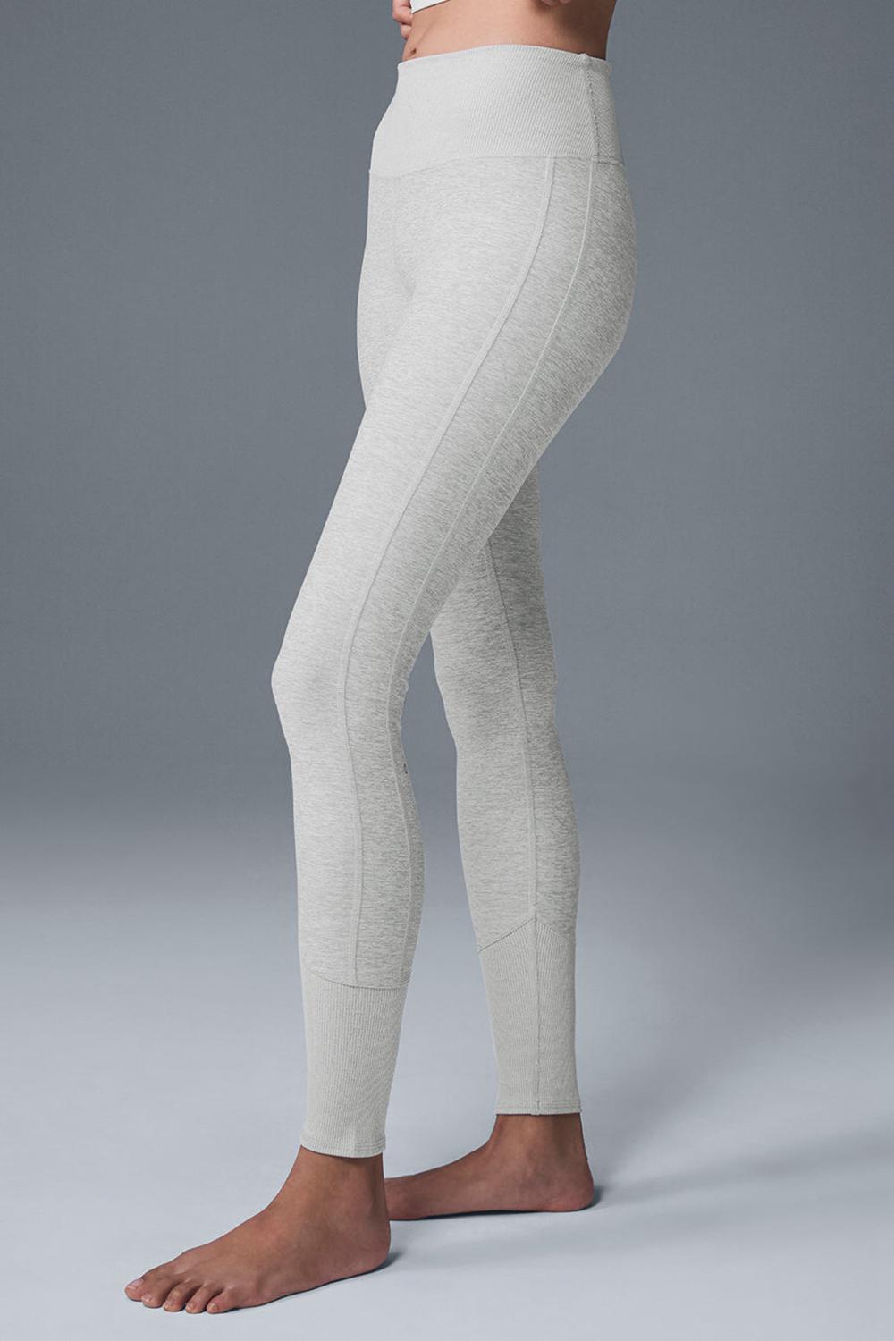 Κολαν γυναικεια Alo Yoga High-Waist Alosoft Lounge γκρι | Greece  TFVNO-0463