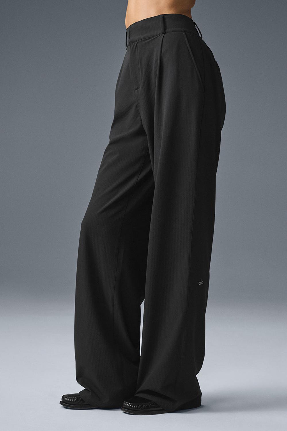 Παντελονι γυναικεια Alo Yoga High-Waist Dreamscape (Regular) μαυρα | Greece  RZUPK-6538